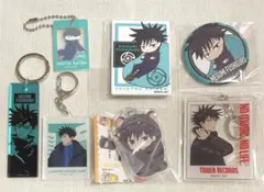 呪術廻戦 伏黒恵 まとめ売り アクキー、缶バッジ等