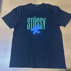 STÜSSY ストゥーシー サーフマン ブラック tシャツ フェード