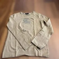 BURBERRY ベージュ 長袖Tシャツ サイズ1