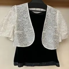 レースボレロ　　オフホワイト