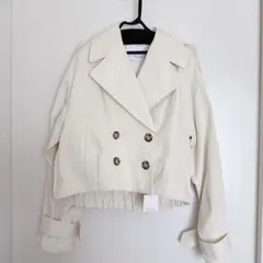 【新品未使用】COLLAGE GALLARDAGALANTE ショートトレンチのサムネイル