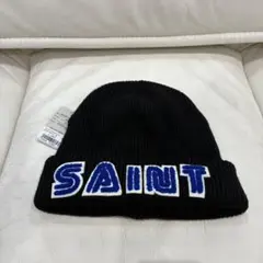 帽子 SAINT MXXXXXX KNIT CAP SAINT BLACK24AW SAINT MXXXXXX(セントマイケル) 商品ページ - KNIT CAP SAINT / BLACK
