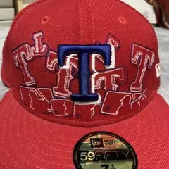 NewEra 59FIFTY テキサス・レンジャーズ 7 1/4 bboy レア