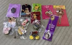 ディズニー　ピンバッジ他セット