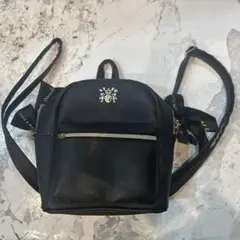 すとぷり リボン付き黒 ミニリュック