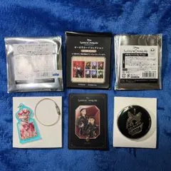 ツイステ　スカラビア　アクリルキーホルダー　缶バッジ　オーロラカード　3点セット