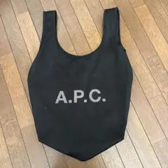 A.P.C. メッシュトートバッグ ブラックのサムネイル