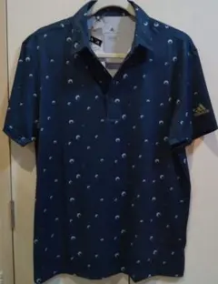 『大お値下げ』アディダスゴルフ オールオーバープリント半袖シャツ サイズM