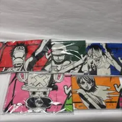 一番くじワンピース偉大なる航路へh賞 ロングタオル5枚セット