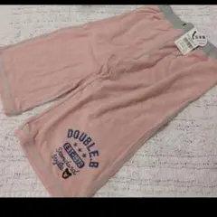 【新品】ダブルＢ　ダブルビー　ハーフパンツ　短パン　夏　パイル？風　ビー君