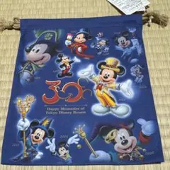 東京ディズニーリゾート 30周年 巾着