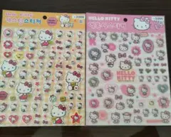 韓国限定　ハローキティ シール 2シートセット