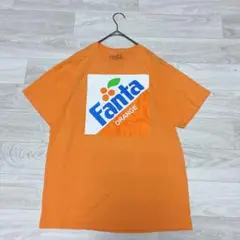 【古着】半袖Tシャツ　コカコーラ／Fanta ORANGE ロゴTシャツ　M