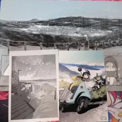 ゆるキャン△　19巻　購入特典　ビジュアルボード　イラストカードセット