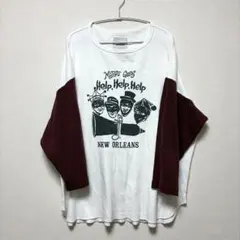 BOWWOW Help Help Help ラグランTシャツ Mサイズのサムネイル