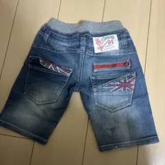 Navy デニムハーフパンツ 120