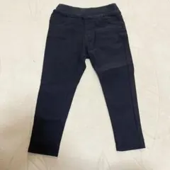BREEZEキッズ100cm長ズボン　ストレッチパンツ　ブラック