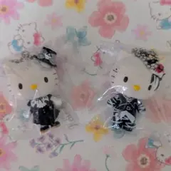 【希少】ハローキティ　ボールチェーン　NAOTO　2個セット　ゆらゆらマスコット