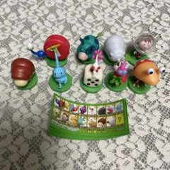 ピクミン　チョコエッグ　ミニフィギュア　9個　氷ピクミン　チャッピー　モス