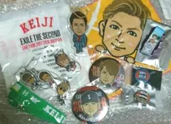 EXILE THE SECOND 黒木啓司 缶バッジ クリーナー セット