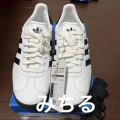 【新品】希少adidas Gazelle ホワイト/ブラック 23.5cm