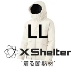 ワークマン　エックスシェルター(R)断熱α防水防寒ジャケット　LL アイボリー