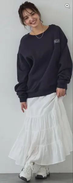 abahouse mavie ティアードスカート ペチ付のサムネイル