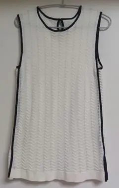 JUNKO SHIMADA 白色　ベスト