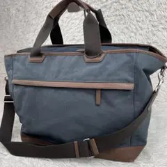 COACH 2WAY ボストンバッグ キャンバス×レザー　大容量のサムネイル