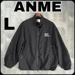 ANME接触冷感UVカット(UPF50＋)/ロゴナイロンジャケットブルゾン L