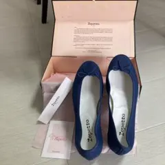 Repetto バレエシューズ デニム ブルーのサムネイル