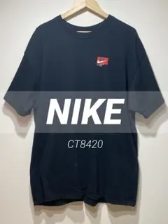 CT8420 NIKE Tシャツ XL ビッグロゴ ナイキ　ブラック