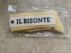 【新品・未使用】IL BISONTE レディースソックス（ダスティーイエロー）のサムネイル