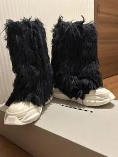 Rick Owens DRKSHDW ファーブーツ 42 - メルカリ