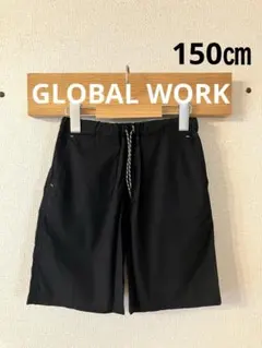 GLOBAL WORK ハーフパンツ ブラック 150cm
