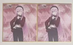 プロセカ 巡音ルカ　ミニ色紙 43A 2枚セット