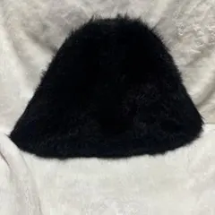 黒　バケットハット