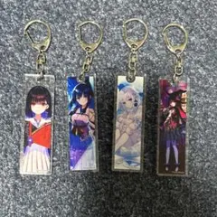 藤ちょこ アクリルキーホルダー 4種セット