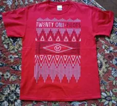 Twenty One Pilots Tシャツ レッド Mサイズ