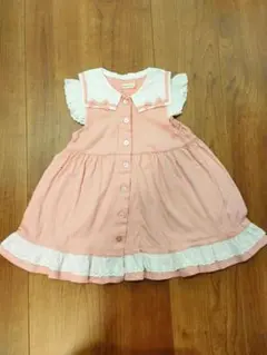 coeur a coeur ピンクワンピース 90