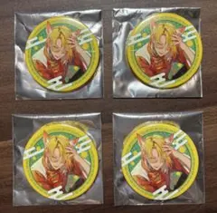 センラ Brun 缶バッジ　等身　狐　黄枠