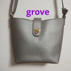 grove ショルダーバッグ ショルダーストラップ付