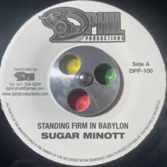 3571 レゲエ レコード 7インチ SUGAR MINOTT