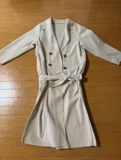 匿名発送 GRL グレイル アイボリー ロングコート アウター レディース M