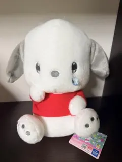 ポチャッコ　しょんぼりあめもようBIGぬいぐるみ