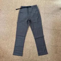 JW ANDERSON ユニクロ　チェック柄パンツ グレー　美品