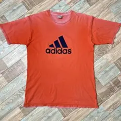 adidas アディダス Tシャツ パフォーマンスロゴ サーモンピンク フェード