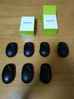 【ジャンク】ワイヤレスマウス 7個セット 400-MAWBT172BKのサムネイル