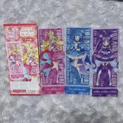 キミとアイドルプリキュア 映画 クリアしおり 3種セット