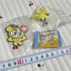 ハナハナ ラバーキーホルダー　5セット 株式会社パイオニア【公式キャラクター：シーくん